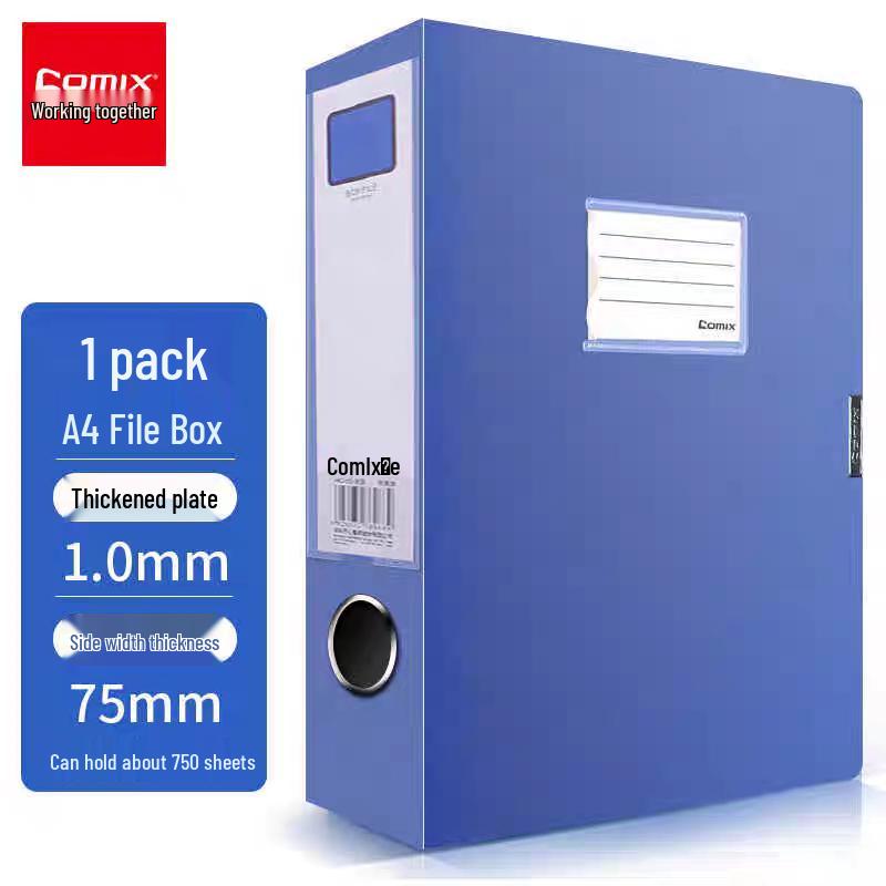 COMIX Thickened Velcro A4 Archival Box A4