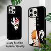 Anime Kurosaki Ichigo B-Bleach Phone Case For iPhone 16 15 14 13 12 11 Pro Xs Max Mini Plus Celulares Hard Funda