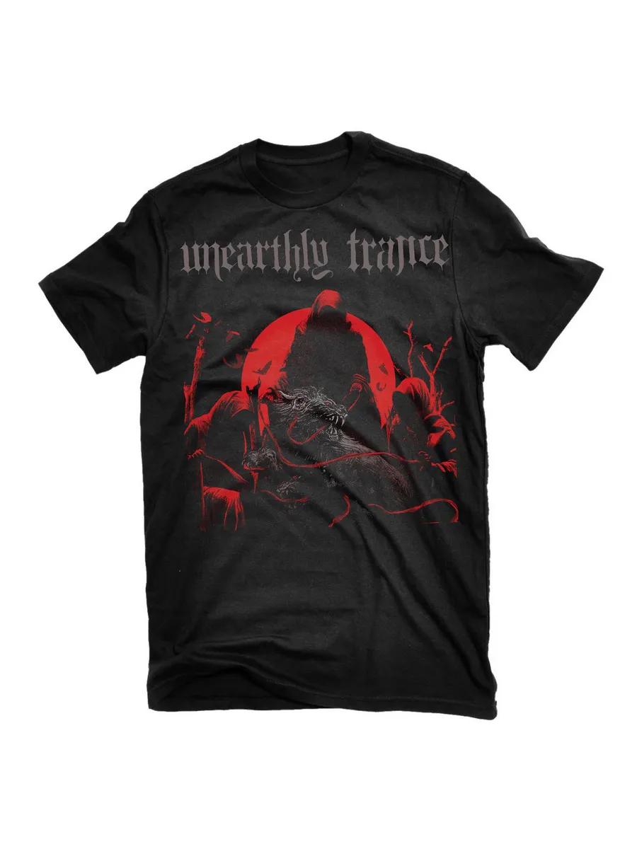 

Men s Unearthly Trance Graphic T-Shirt, 100% Cotton Crew Neck Short Sleeve Tee, Casual Summer Top for Daily Wear and Gift S