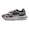 adidas Originals Ozmillen Moisture Wicking Coverage Low Top Running Shoes Unisex Black Gray IF1814(Team6-)