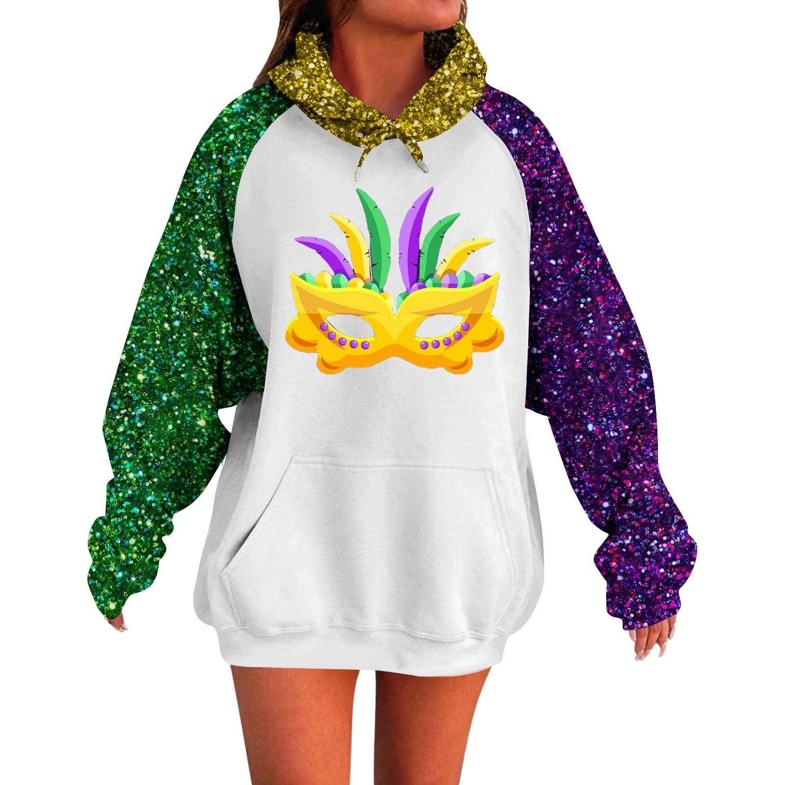 

Женская толстовка с капюшоном и длинными рукавами Carnival с очень большими плечами XS жёлтый