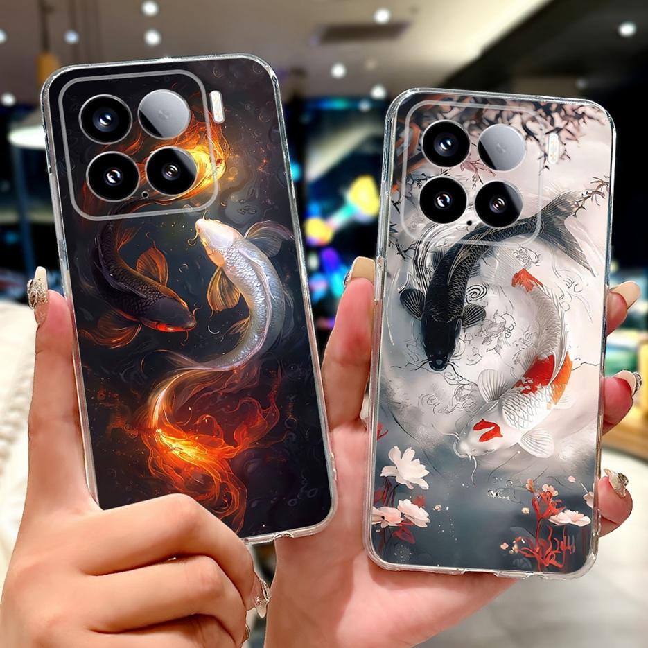 For Xiaomi Mi 15 Pro 5G Case New Luxury Painted Cover Soft Silicone Phone Case For Xiaomi 15 Pro Mi15 5G Back Cover Fundas Coque