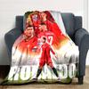 1pc Soccer 7 (4) Blanket, Gift, for Men and Women, Soft Blanket, Good for Sofa Bed Couch Travel, Lightweight Flannel Blanket