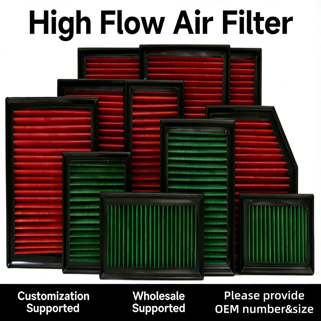High Flow Sport Washable Performance Air Filter For Porsche Mansory Panamera 971 972 976 2.9T 3.0T 4.0T E-Hybrid 2016+ 971129620