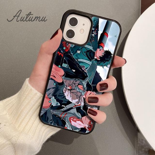 My Hero Academia Cartoon Anime Japan Phone Case for iPhone 11 12 13 14 Pro Max Mini XR XS SE 2020 7 8 Plus Samsung S21 S22 Cover