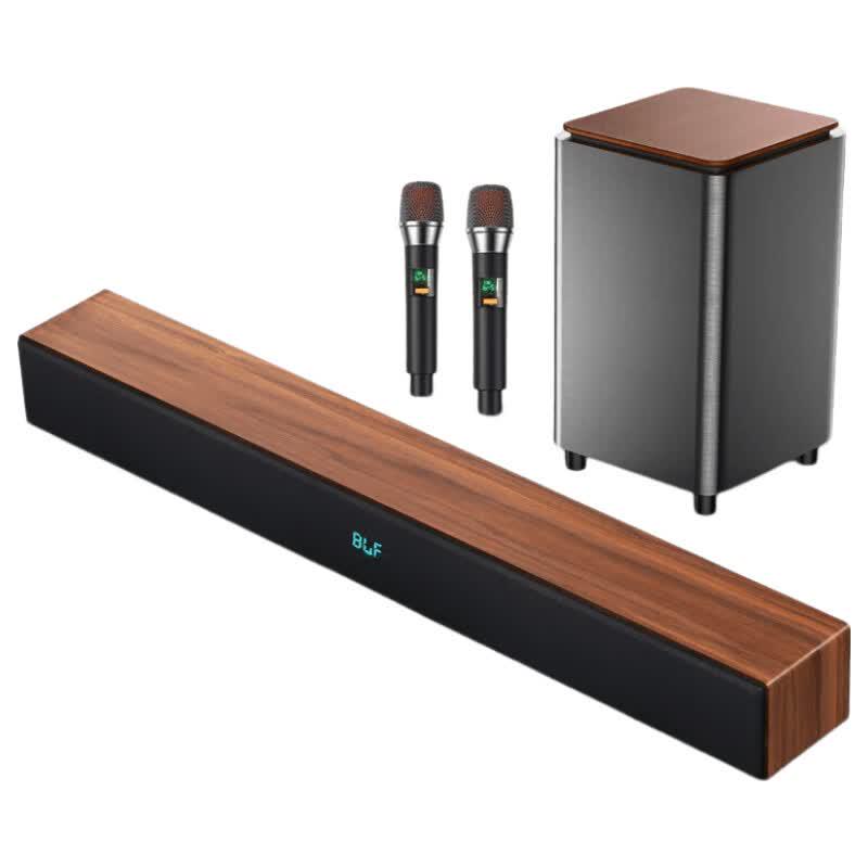 Newmine G580X All-in-One Home KTV Soundbar & Karaoke System (CN Version)