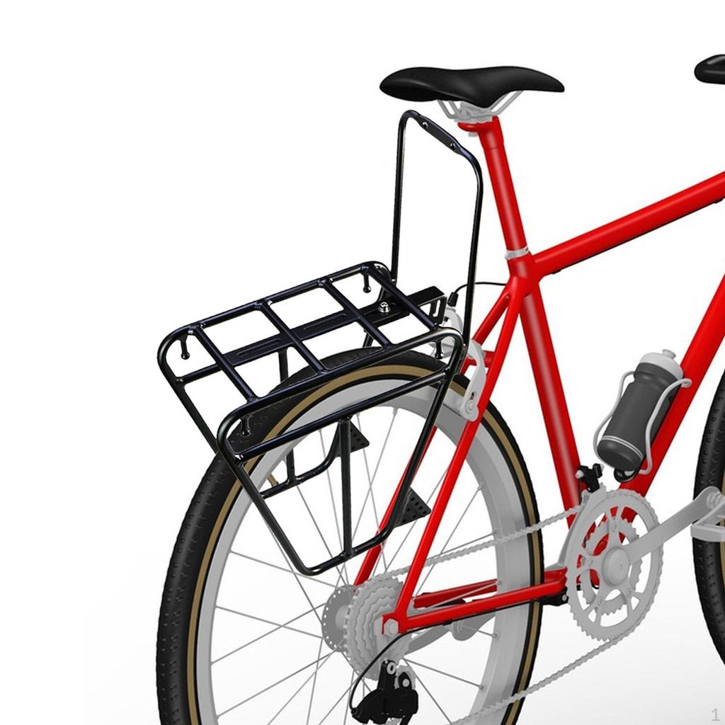 Fahrrad Gabel Rack Bike Träger Halter Stehen Fracht Pannier Gepäck Regal für