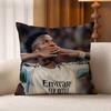 Brazil  Vinicius VVini Jr Cotton Linen Square Pillow Covers Home Decor Gifts