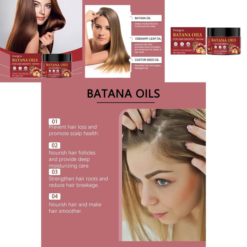 Hoegoa Nourishing Batana Oil For Soft Silky Hair Hydrating Repair Moisturizing Treatment