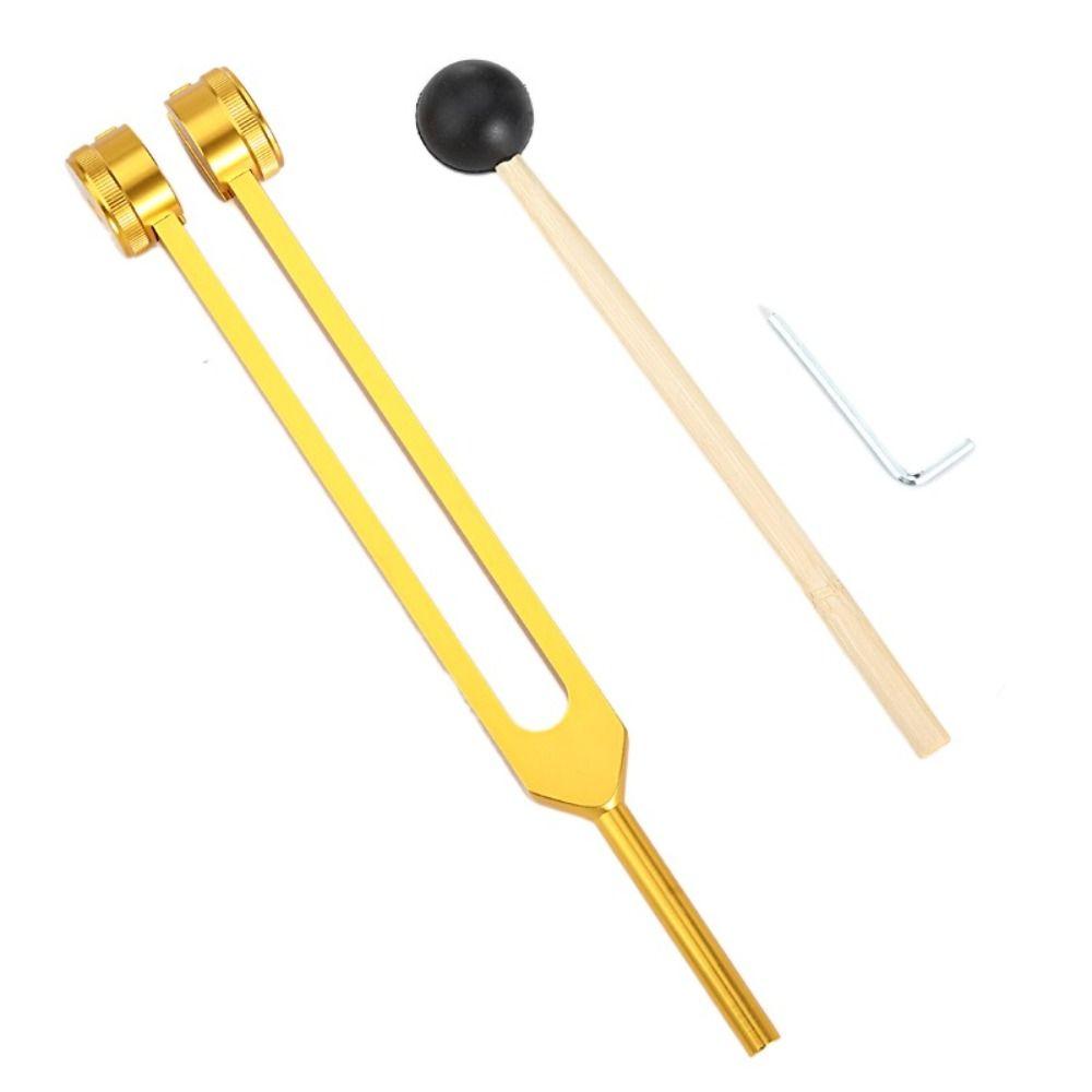 Aluminium Zinc Zinc Alloy 128 Hz Tuning Fork Set Healing Chakra Tuning Fork 128 Hz Tuner  Reliever