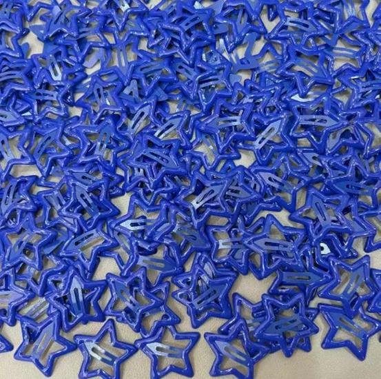 Dopamine Color Star Hair Clips: Cute Five-Pointed BB Clips for Bangs & Stray Hairs