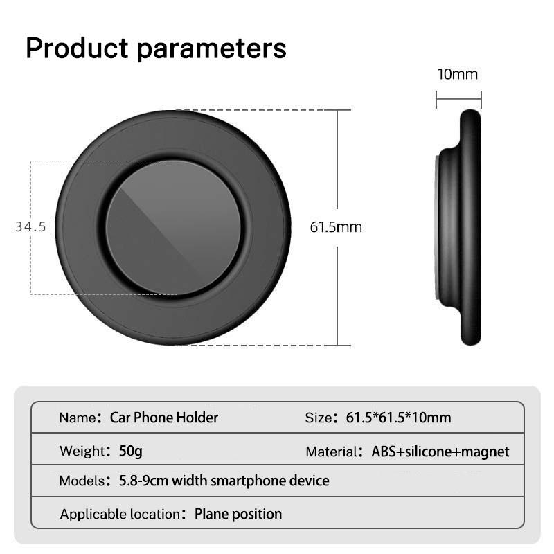 Moderne Auto-Magnet-Handyhalterung 360-Grad-Drehung für Porsche Cayenne Panamera Macan 911 718 Taycan Boxster Cayman 918 Pajun