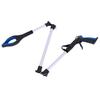 Easy To Hold Foldable Litter Picker Lightweight Collapsible Trash Reacher Picker Wide Claw Mouth Useful Garbage Grabber Home