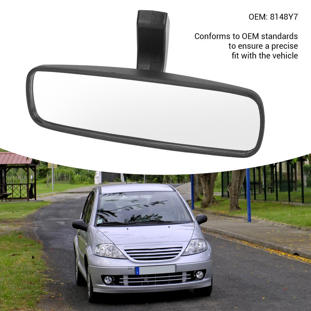 Oglindă Retrovizoare Interioară Auto Vizualizare Unghi Larg Standard OEM 8148Y7 Oglindă Interioară Auto Înlocuire pentru C3 I C4 I C5 I II