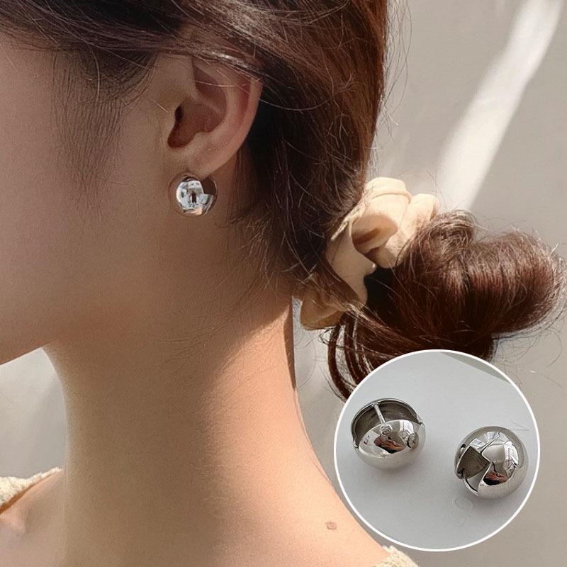 S925 Silver Snake-Shaped Hoop Earrings with Micro-Paved Zirconia - Retro Fashion for Women