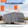 Trailer Travel RV Cover 24-27 Ft Class A Camper Cover Non-Woven Fabric