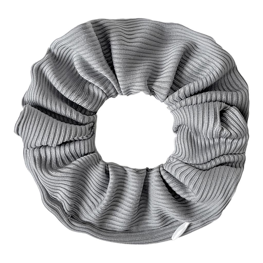 2 Pezzi Scrunchies alla Moda in Velluto con Tasca a Zip Nascosta Accessori per Capelli da Viaggio