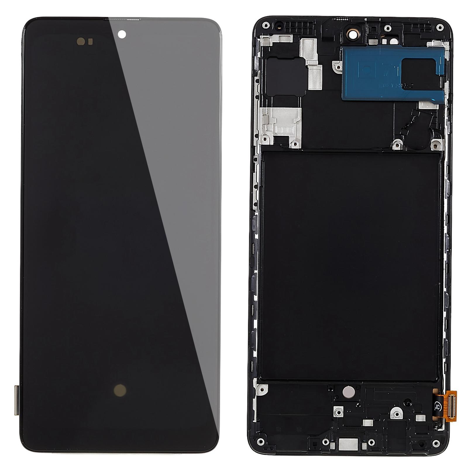 

For Samsung Galaxy A71 4G SM-A715 Grade C OLED Screen and Digitizer Assembly+Frame (without Logo) A