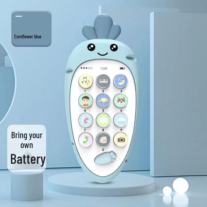 Baby Interactive Telephone Toy: Whack-a-Mole, Piano & Story Mode for Ages 0-3