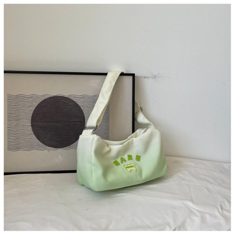 Şeker Kanvas Çanta kadın Crossbody Çanta Taze Yastık Çanta Bez Çanta Büyük Kapasiteli Omuz Çantası