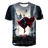 Summer New SuperHero Superman Children's 3d Printed T-Shirt Children's Summer Fashion Short Sleeved T-Shirt Tops