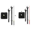 2 Stück Leise Analoge Wanduhr DIY Wanduhren Mechanismus Kit Wanduhren Ersatzteile zum Basteln und Reparieren