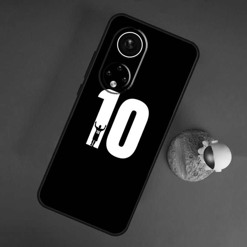 Numărul de fotbal 10 pentru Huawei Honor Magic 5 Lite 70 50 X8 X9 a P20 P30 P40 P50 P60 Pro P Smart Nova 9 5T