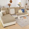 Jacquard Sofa Cover Solid Elastic Sofa Cushion Cover Living Room Washable Spandex Sofa Seat Slipcover Chaise Lounge Home Pets
