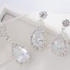 Necklace Earring Set for Women Beautiful Rhinestone Jewelry Set Necklace Set for Parties Anniversaries