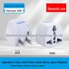 Pure Copper Universal Adapter Plug: UK, EU, US to Australia/Germany Standards