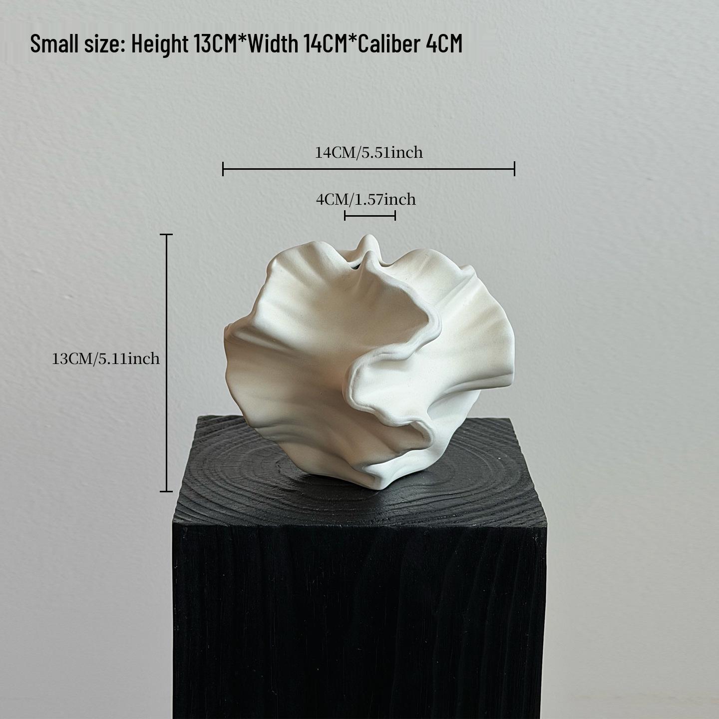 High-End Modern Wabi-Sabi Ceramic Vase: Artful Decor for Living Spaces
