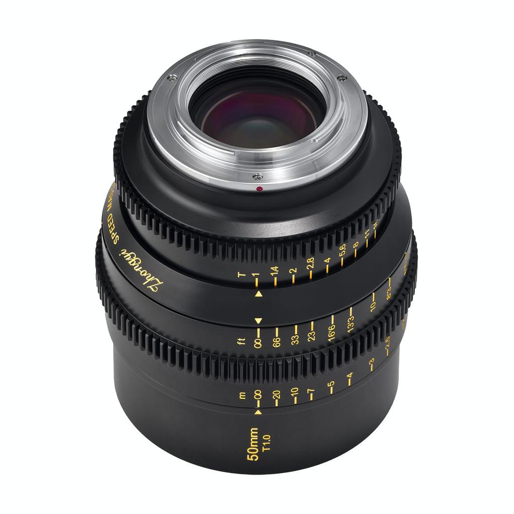 Zhongyi Optics SPEEDMASTER CINEMA 50mm LF Nikon Z Mount Cinema Lens Prime Lens T1.0 Full-Frame