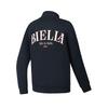 Fila Tennis Casual American Half-Zip Stand Collar Knit Sweatshirt Men Sweatshirt Sky-Blue A11M543206FBU