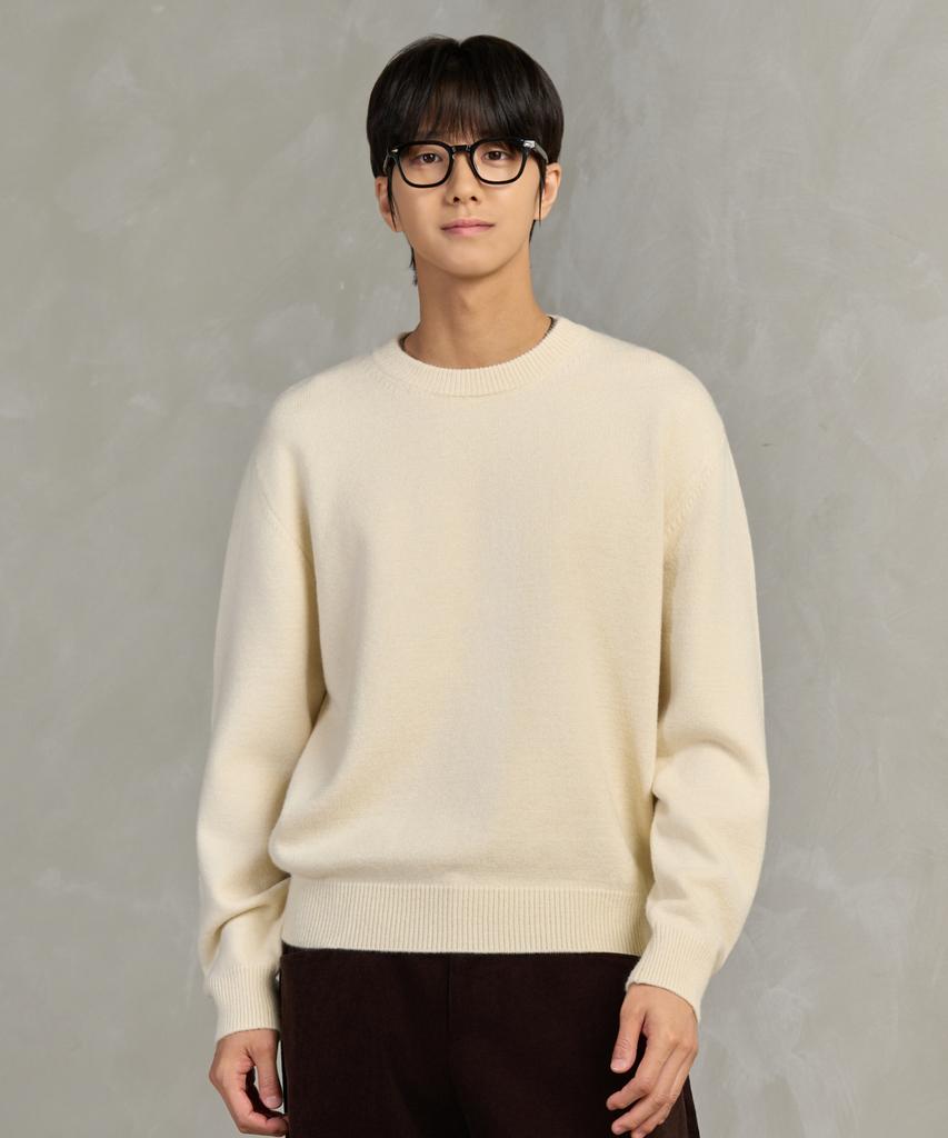 HYOJI Fw Soft Touch Round Crop Knit (7 Colors)