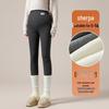 2025 Women's Plus Size Winter Maternity Leggings with Fleece Lining