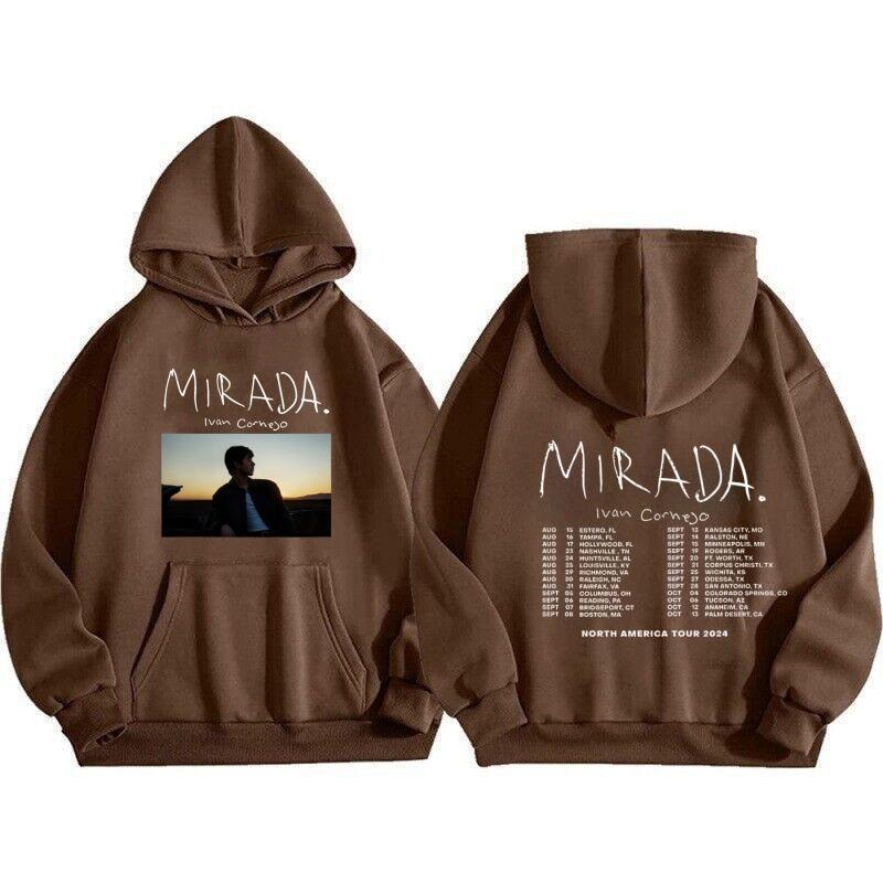 Men's 2026 Spring/Autumn Retro Trendy Hooded Pullover Sweatshirt - Loose High Street Style