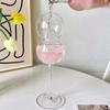 Unique Bubble Ball Glass Goblet Glass Champagne Cup Novelty Wine Glass  Valentine Party