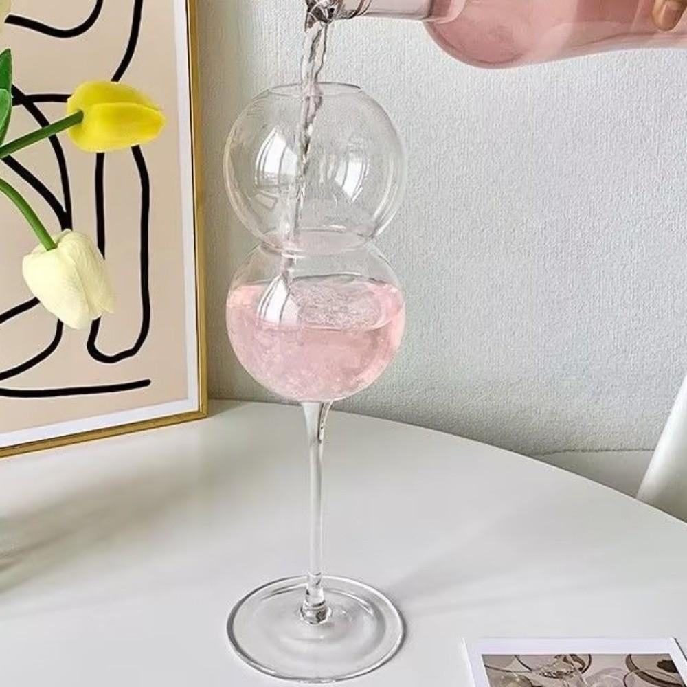 Unique Bubble Ball Glass Goblet Glass Champagne Cup Novelty Wine Glass Valentine Party