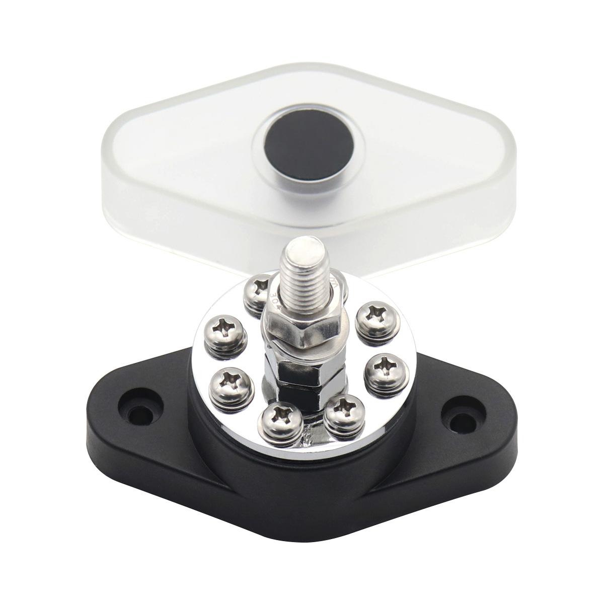 

DC 48 В 300 А 8 + 1 клеммная колодка 3/8 M10 шина распределительная шпилька сверхмощная батарея клеммная колодка для легкового автомобиля грузовика