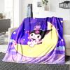 Moonlit Adventure Flannel Blanket Super Soft Warm Cozy Blanket For Sofa Bed Office Travel Allseason Home Decor Gift