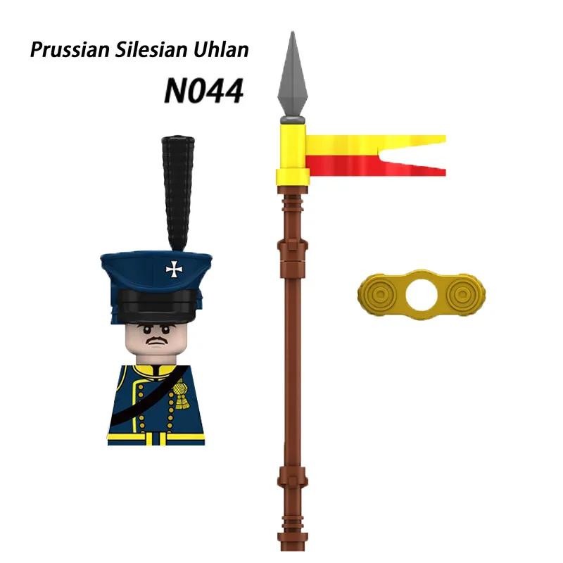 

Средневековые солдаты наполеоновских войн Фигурки Военные MOC Строительный блок Рыцари Британский Французский Фузилер Винтовки Оружие Детская игрушка