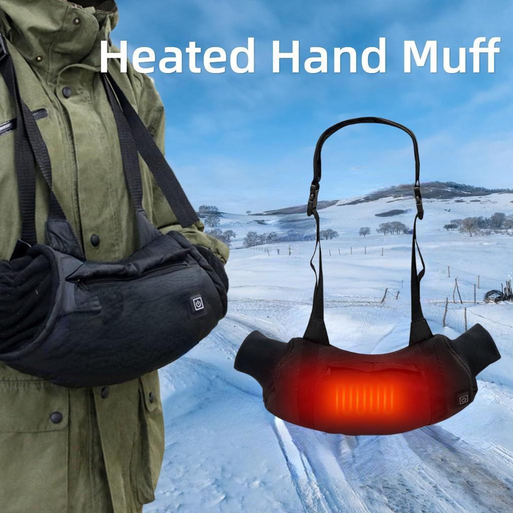USB Electric Heated Warm Skiing Gloves, Intelligent Temperature Control, Winter Hand Warmer Heating Gloves, Ski Warm Equipment