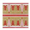 20pcs/Pac 33*33cm 2-Ply Disposable Party Napkin Christmas Pattern