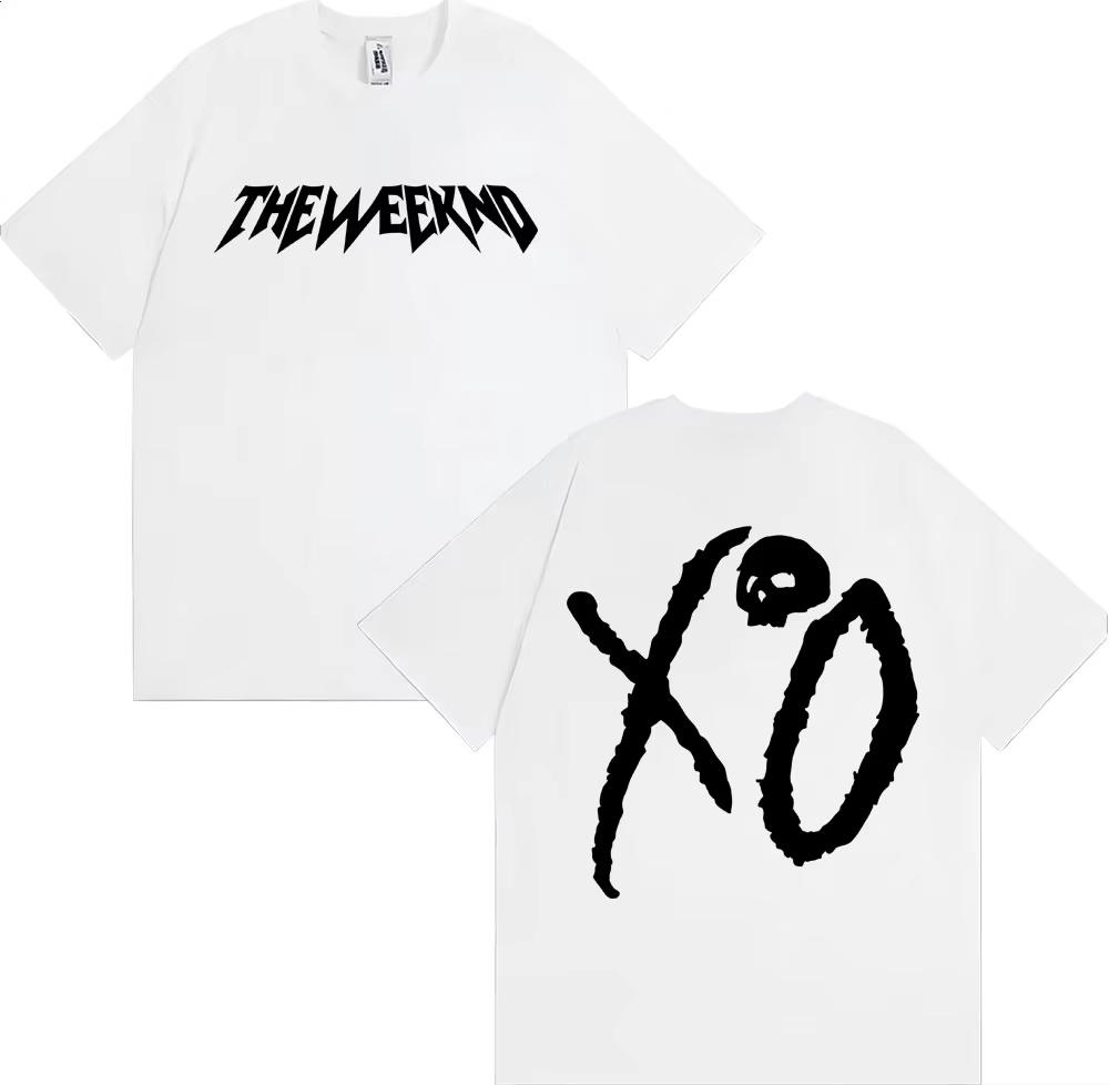 The Weeknd XO After Hours Til Dawn Druck Merch 2026 T-Shirt Baumwolle Unisex Kleidung Damen Sommer T-Shirt Y2k Lässig Fans T-Shirt
