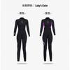3MM Diving Suit Women's One-piece Long-sleeved Cold-proof Men's Snorkeling Surfing Swimming Warm Wet