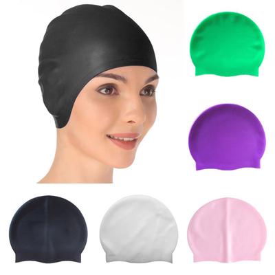 Silikon-elastischer wasserdichter Schutz-Ohren-Schwimmhut für Erwachsene Männer Frauen