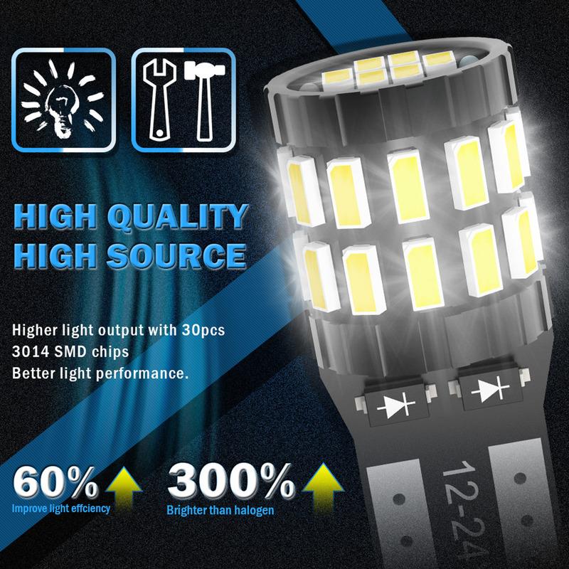 10pcs T10 W5W Car Led Canbus Light Bulbs For Kia Rio 3 4 Sportage R Ceed K2 K5 KX5 K3 Interior Reading Parking Lights No Error