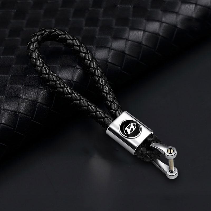 1Pcs Car Key Chain Key Ring Key Lanyard Keychain Car Accessories For Hyundai i30 Tucson Elantra Venue Palisade Terracan Accent Veloster Sonata