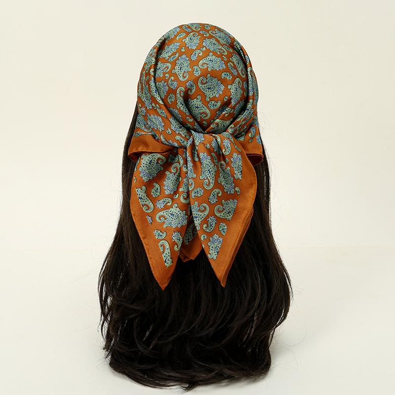 

Квадратные шелковые платки 70*70 см Женские шали хиджаб Абайя Женская вуаль Исламский тюрбан Женский головной платок Фуляр Бандана Пляжное парео
