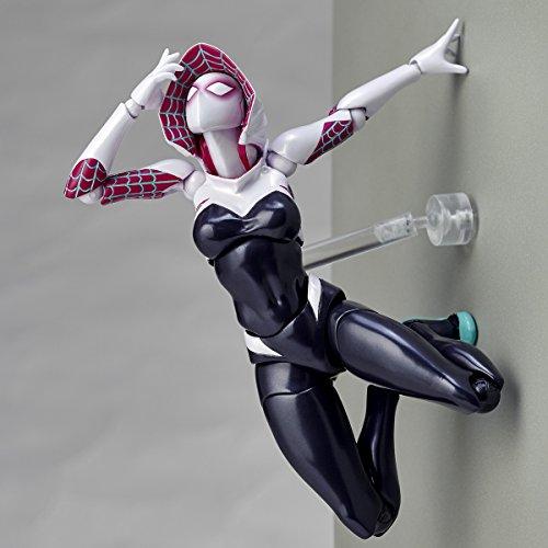 Figure Complex AMAZING YAMAGUCHI Spider-Gwen (reissue) Approx. 155mm ABS & PVC Painted Action Figure Revoltech
